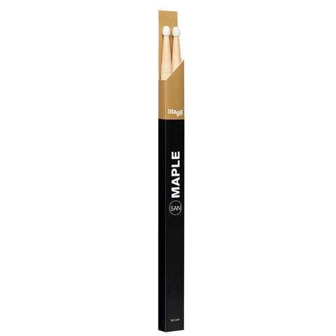Stagg Maple Drumsticks with Nylon Tip (SM5AN)