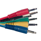 Stagg Patch Cables, 6x MiniJack to MiniJack, 30cm  (SPC030MJE)