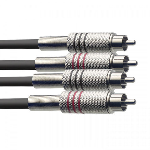 Stagg RCAm - RCAm 2M Audio Cable (STC2C)