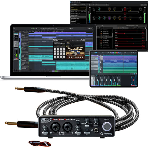 Steinberg Guitar Recording Kit, Inc. UR22C Audio Interface & Software