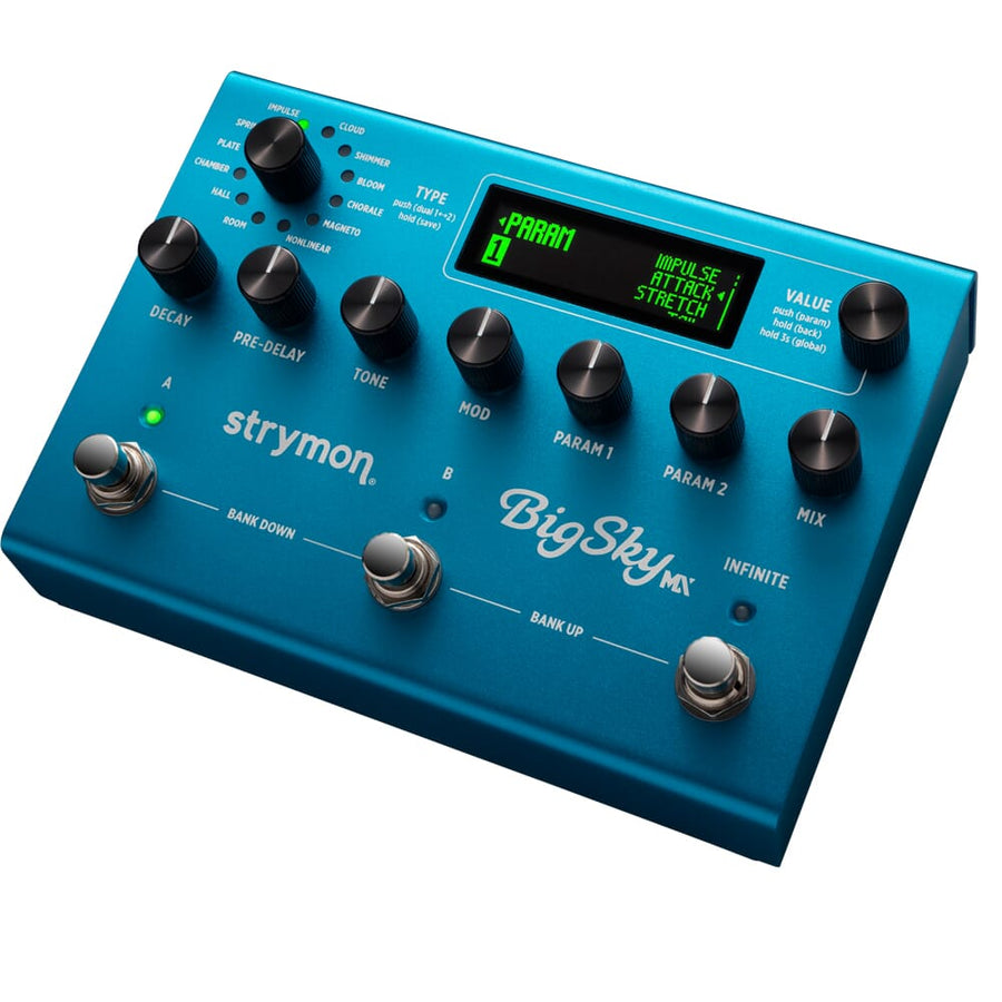 Strymon BigSky MX, Dual Engine Multi Reverb Effects Pedal
