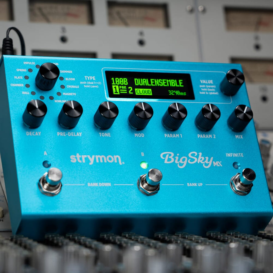 Strymon BigSky MX, Dual Engine Multi Reverb Effects Pedal