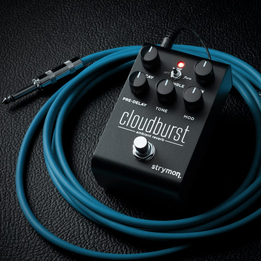 Strymon Cloudburst Midnight Edition, Ambient Reverb Effects Pedal with MIDI