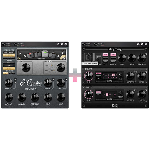 Strymon El Capistan & DIG Plugin Echo Bundle, Software Download
