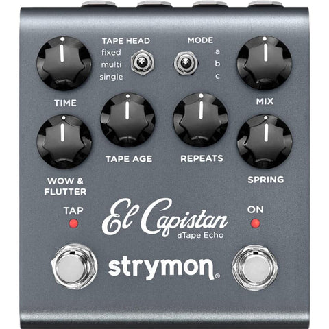 Strymon El Capistan (V2) dTape Echo Effects Pedal with MIDI