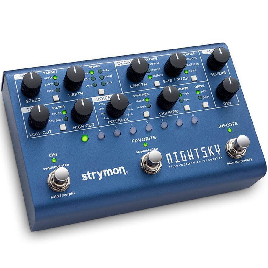 Strymon NightSky, Time-Warped Reverberator Effects Pedal