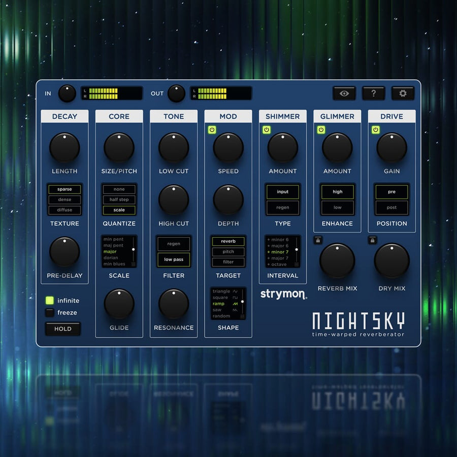 Strymon NightSky Plugin, Experimental Reverb, Software Download