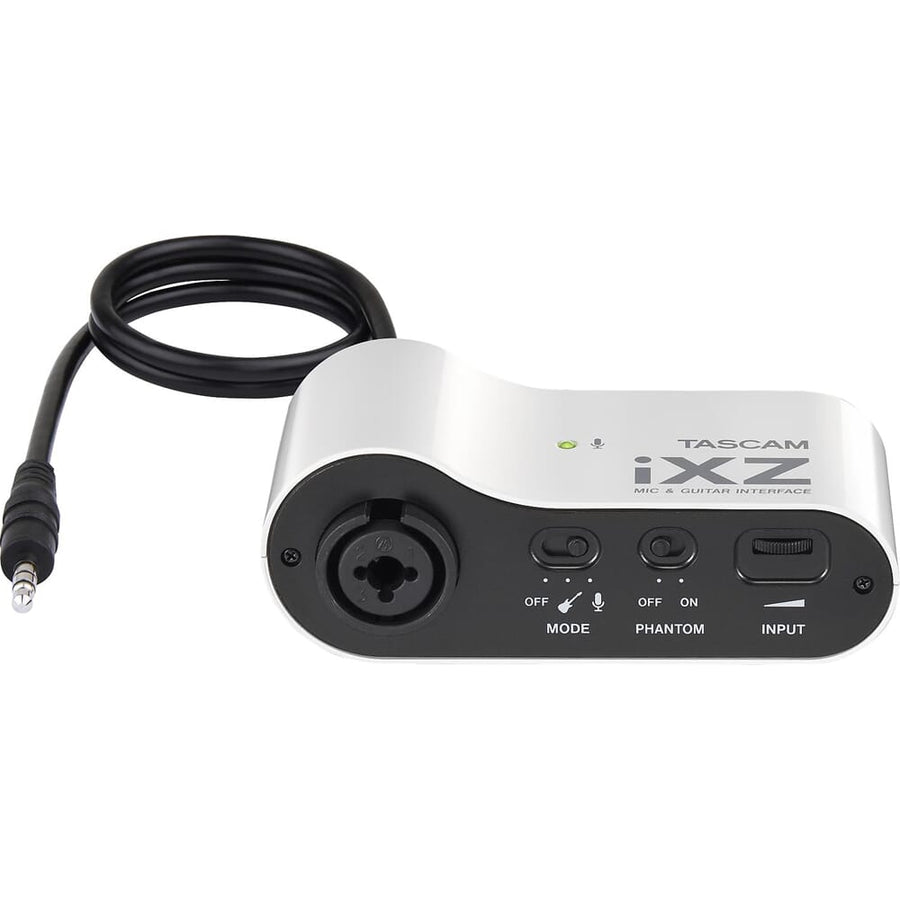 Tascam iXZ, Mic/Guitar Interface for Smartphones or Tablets