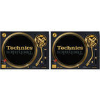 Technics SL-1200M7GEK Black Limited Edition DJ Turntable (Pair)