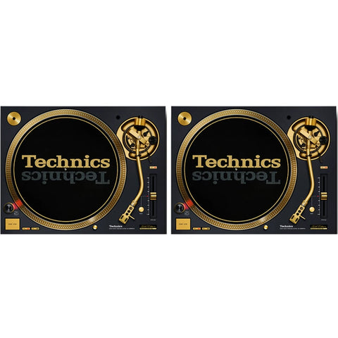 Technics SL-1200M7GEK Black Limited Edition DJ Turntable (Pair)