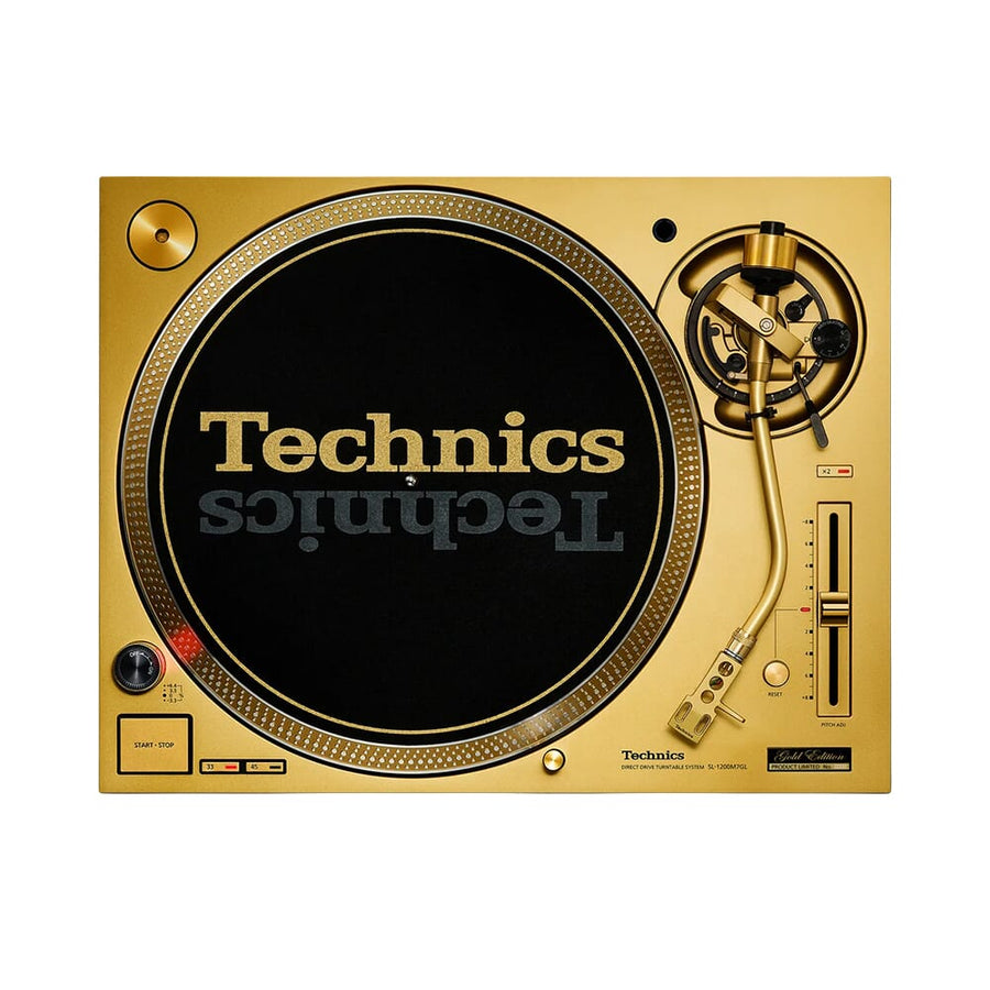 Technics SL-1200M7GLE Gold Limited Edition DJ Turntable (Pair)