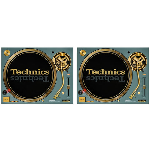 Technics SL-1200M7GEG Green Limited Edition DJ Turntable (Pair)