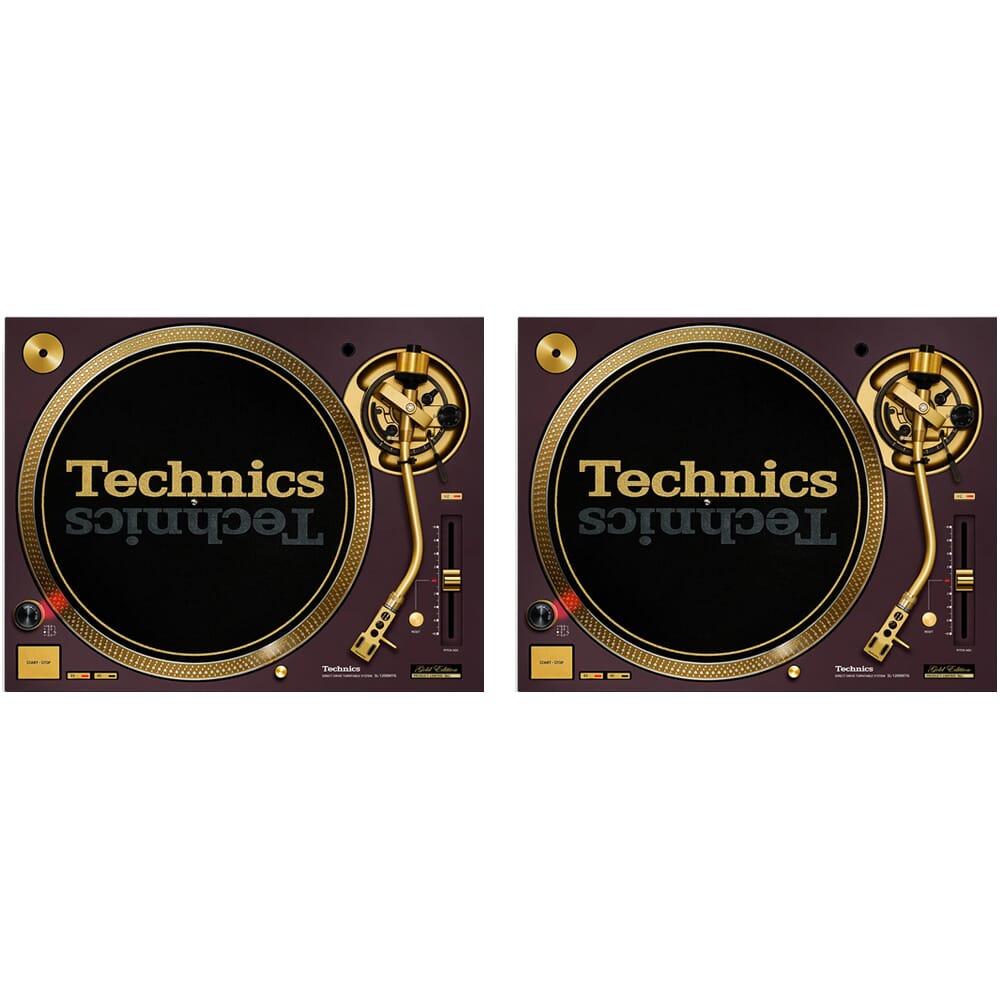 Technics SL-1200M7GER Red Limited Edition DJ Turntable (Pair)