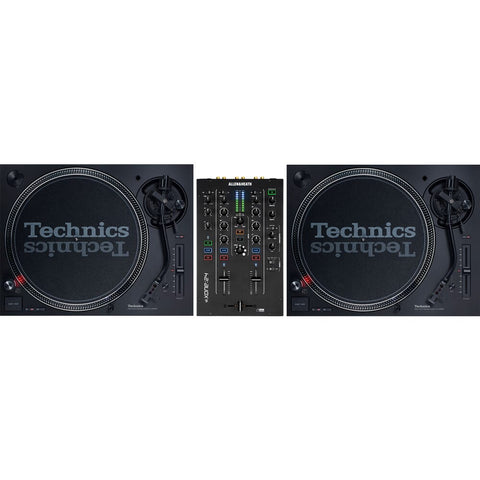 Technics SL-1210 MK7 Turntable Bundle with Allen & Heath Xone 24 Mixer