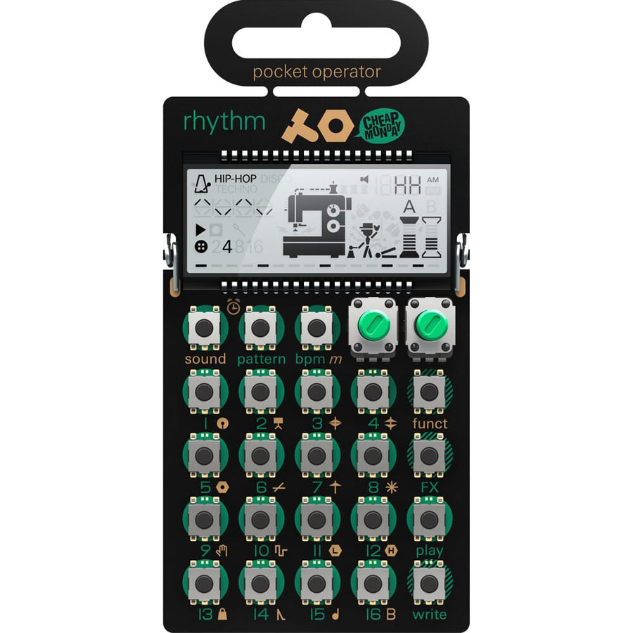 Teenage Engineering PO-12 Rhythm Pocket Operator Drum Machine