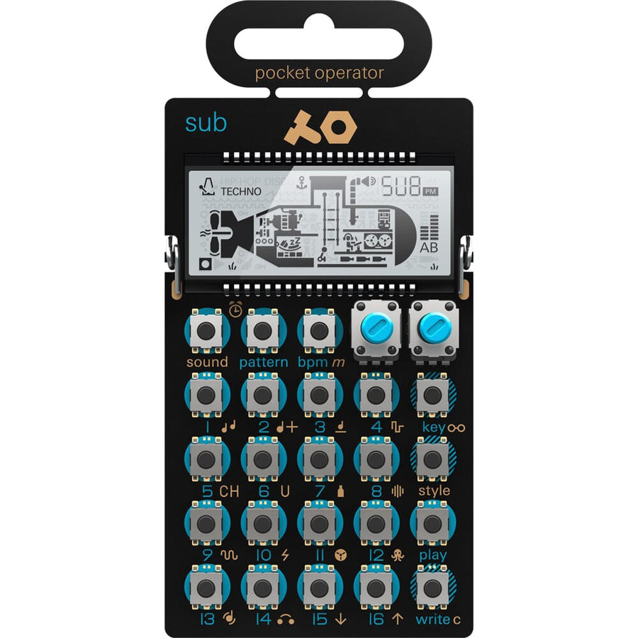 Teenage Engineering PO-14 Sub Pocket Operator Bass Line Micro Synth