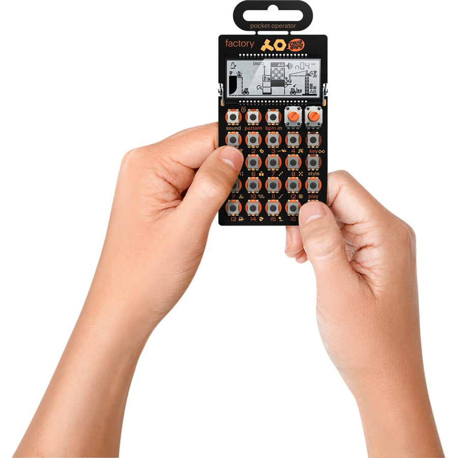 Teenage Engineering PO-16 Factory Pocket Operator Melody Micro Synth