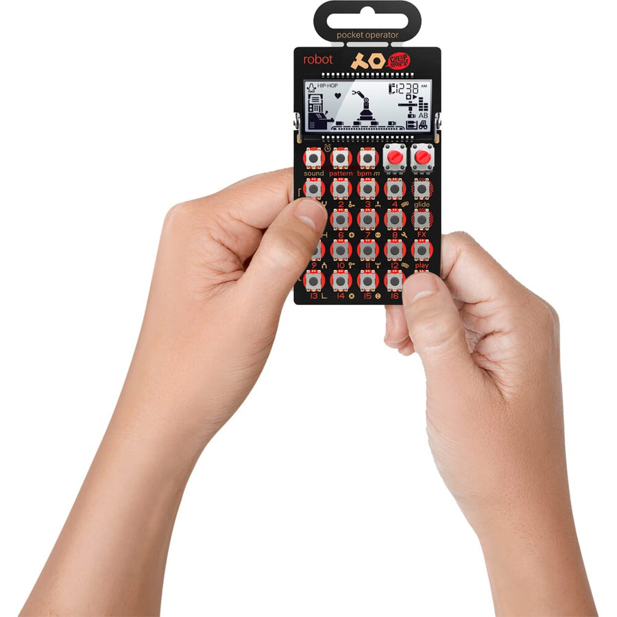 Teenage Engineering PO-28 Robot Pocket Operator Live Performance Synth