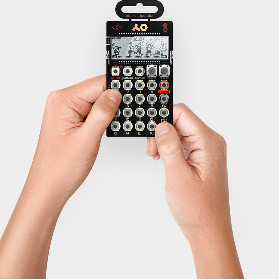 Teenage Engineering PO-33 K.O! Pocket Operator Sampler with Built-In Microphone