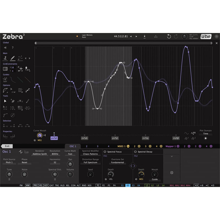 u-he Zebra 3, Deep Synthesis Plugin, Software Download