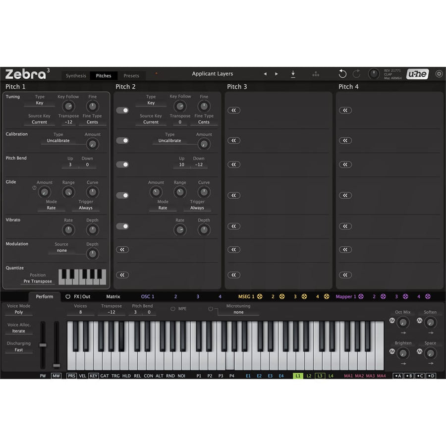 u-he Zebra 3, Deep Synthesis Plugin, Software Download