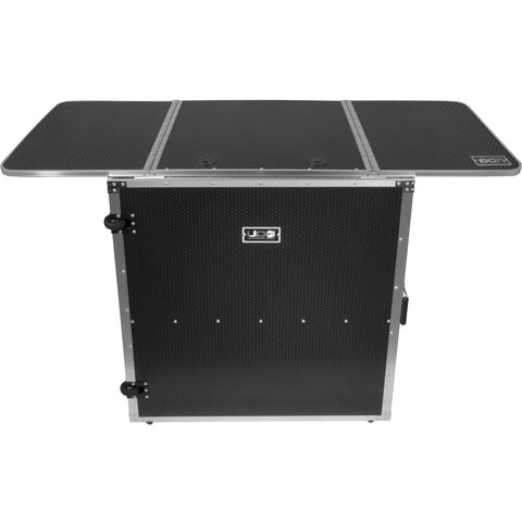 UDG Ultimate Fold Out DJ Table, Silver MK2 Plus with Wheels