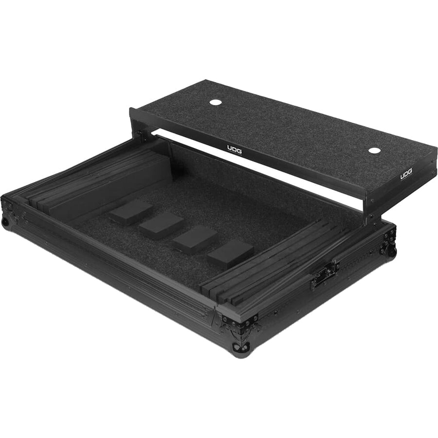UDG Ultimate Flight Case Multi Format XXL Black MK3 Plus (Laptop Shelf)