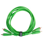 UDG Dual RCA Cables, Green 1.5 Metre