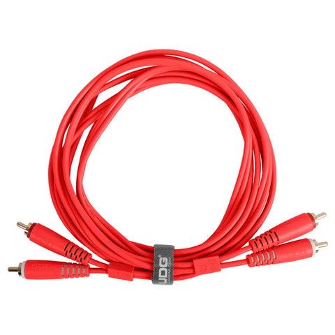 UDG Dual RCA Cables, Red 1.5 Metre