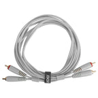UDG Dual RCA Cables, White 1.5 Metre