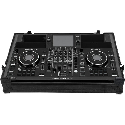 UDG Flight Case + Wheels, Denon DJ SC Live 4 (Black)