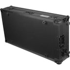 UDG Ultimate Flight Case Set AlphaTheta CDJ-3000X/DJM-A9 Black Plus, Shelf & Wheels (U91111BL)