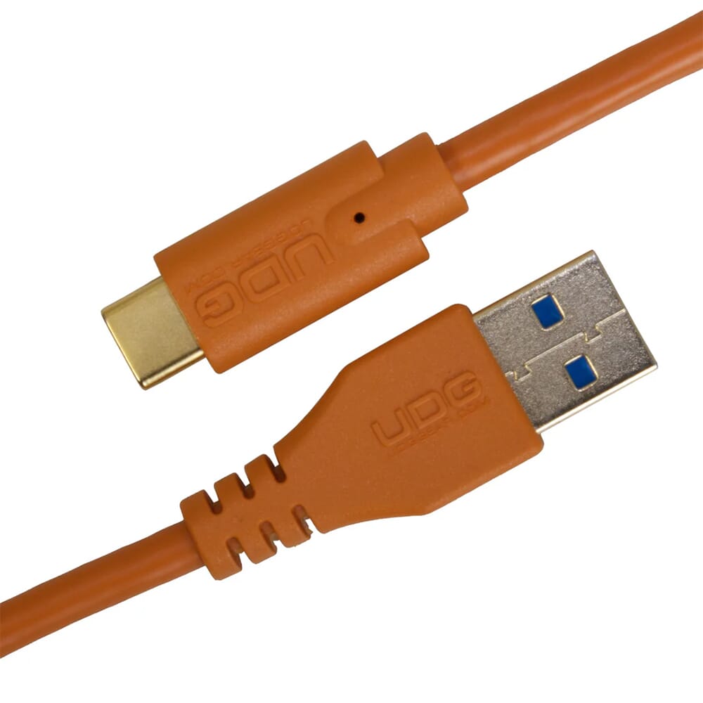 UDG Ultimate Cable USB 3.0 Type C-A Straight 1.5m (Orange)