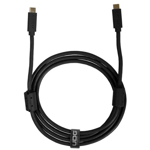 UDG USB-C to USB-C Straight Cable, Black, 1.5 Metre