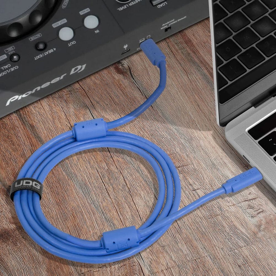 UDG USB-C to USB-C Straight Cable, Blue, 1.5 Metre