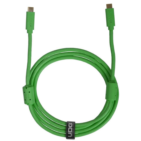 UDG USB-C to USB-C Straight Cable, Green, 1.5 Metre