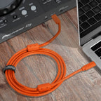 UDG USB-C to USB-C Straight Cable, Orange, 1.5 Metre