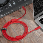 UDG USB-C to USB-C Straight Cable, Red, 1.5 Metre