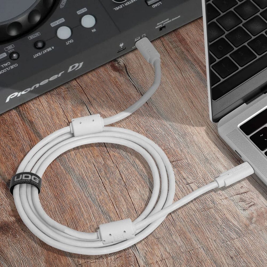 UDG USB-C to USB-C Straight Cable, White, 1.5 Metre