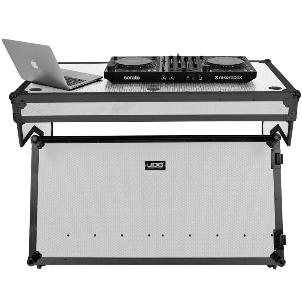 UDG Z-Style DJ Table White - The Disc DJ Store