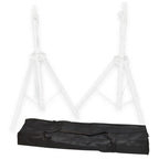 Ultimax MSA 325WH, Professional Aluminium Speaker Stand Kit (White)