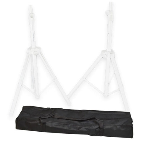 Ultimax MSA 325WH, Professional Aluminium Speaker Stand Kit (White)