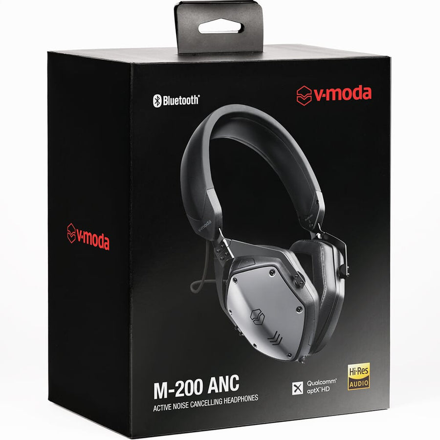 V-Moda M-200 ANC, Active Noise Cancelling Bluetooth Headphones (B-Stock / Open Box)