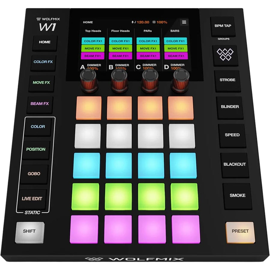 Wolfmix W1 MK3, Standalone DMX Lighting Controller