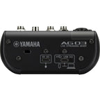 Yamaha AG03MK2 Black, Live Streaming Mixer