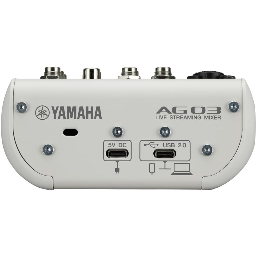 Yamaha AG03MK2 White, Live Streaming Mixer