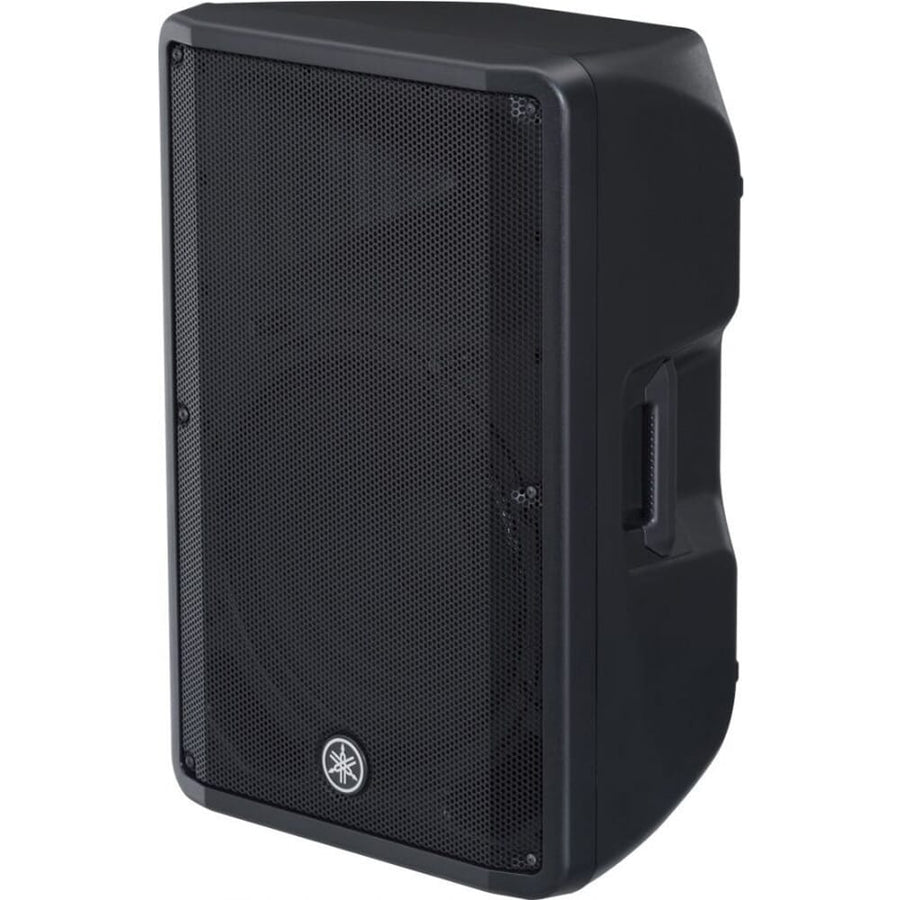 Yamaha DBR 15 Active PA Speakers + Tripod Stands & Leads Bundle