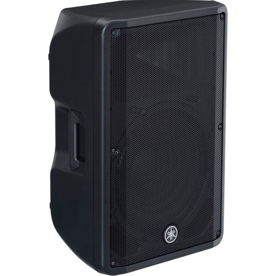 Yamaha DBR 15 Active PA Speakers + Tripod Stands & Leads Bundle