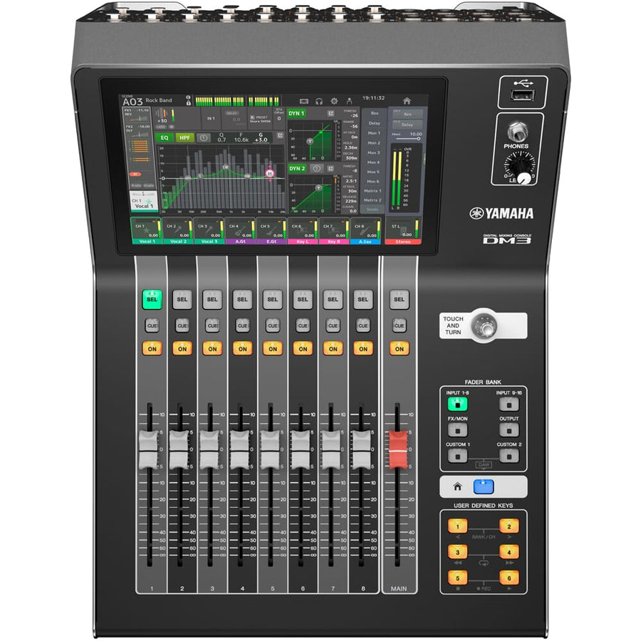 Yamaha DM3S 22-Channel Digital Mixer with 18-In/18-Out USB Interface (B-Stock)