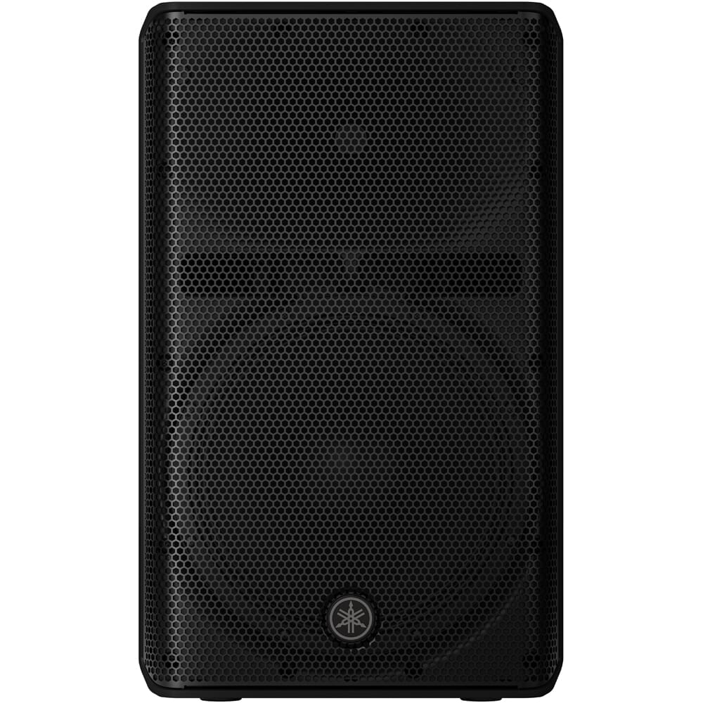 Yamaha DXR 12 MK3, Active PA Speakers with Bluetooth + Stands & Leads Bundle Deal - 6m - Jack (TRS) to XLRm